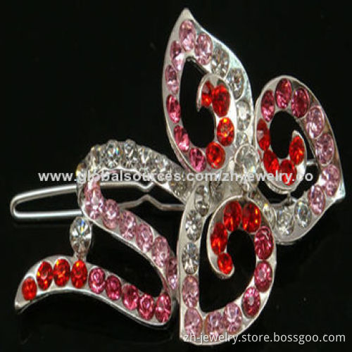 Baby/crystal bridal/elastic headband, smooth, shinny and bright polishing